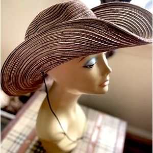 San Diego Zoo Safaris Posable Western Sun Shade Logo Lightweight Sun Hat Unisex